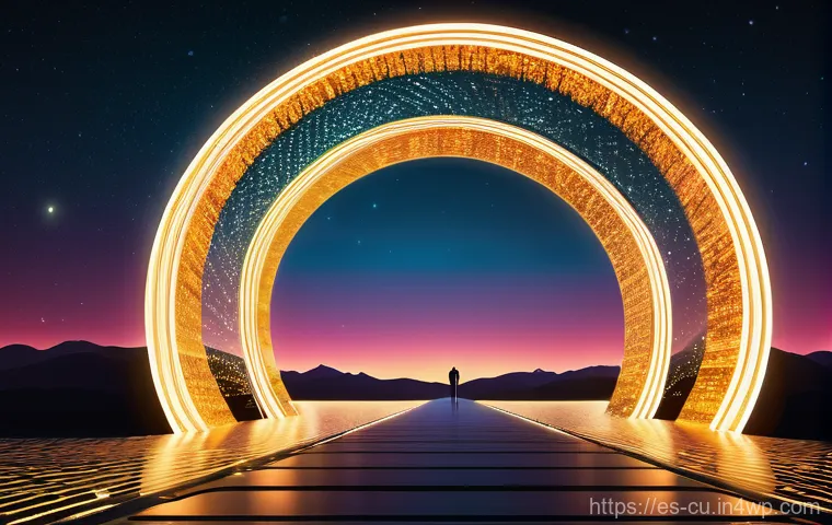 웹 접근성 관련 필수 용어 정리 - **Prompt:** A scene depicting empowerment and ease through accessible digital design. In a comfortab...